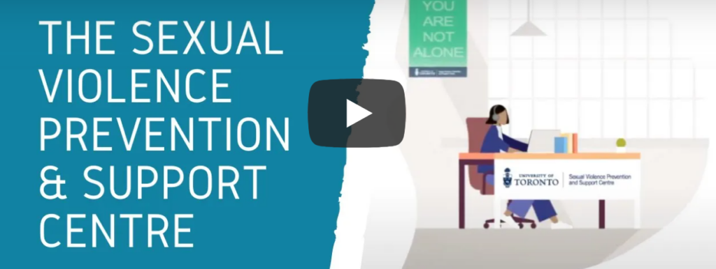 The Sexual Violence Prevention & Support Centre video